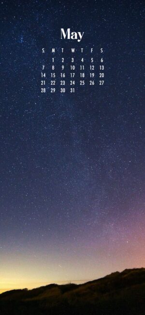 May 2023 Calendar Wallpaper