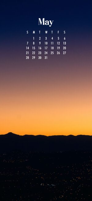 May Calendar Wallpaper