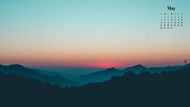 May Desktop Wallpaper Aesthetic