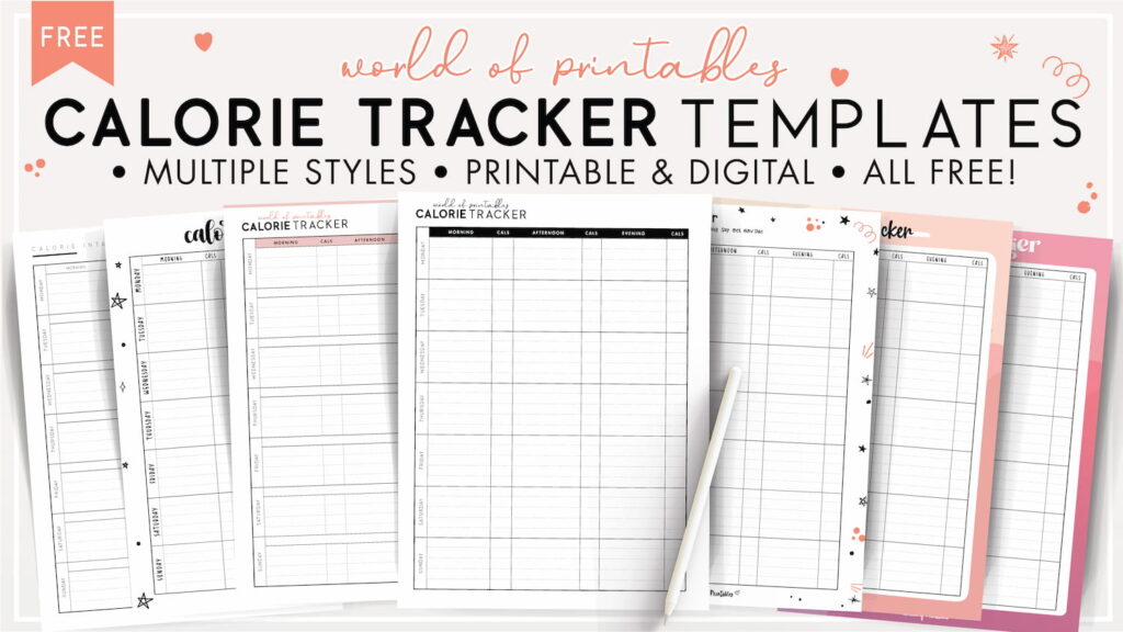 Calorie Tracker,Calories Tracker,Health Tracker,Calorie  Spreadsheet,Nutrition Tracker,Calorie Chart,Calorie Log,calorie count  sheet,weight tracker,calorie journal,daily calorie sheet 22075008 Vector  Art at Vecteezy