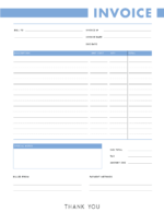 Free Invoice Templates PDF - World of Printables