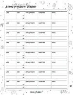 Blood Pressure Trackers - World of Printables