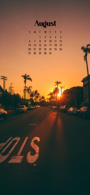 August Background