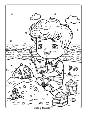 Summer Coloring Pages For Kids & Adults - World of Printables