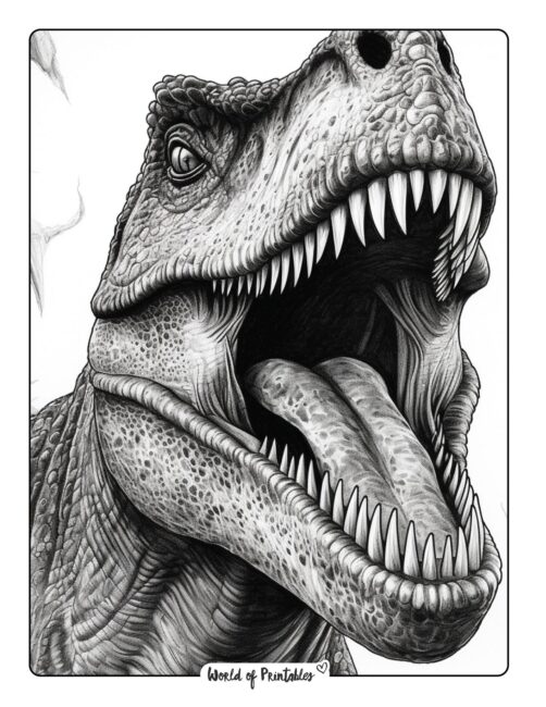 Dinosaur Coloring Page 12