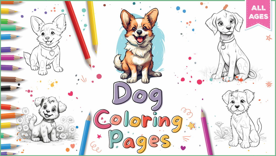 300 Dog Coloring Pages For Kids Adults World of Printables