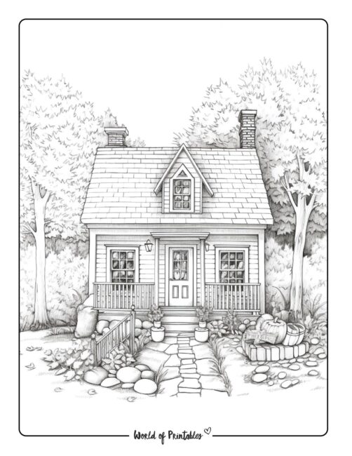 Fall Coloring Page 27