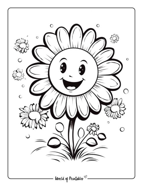Flower Coloring Page 57