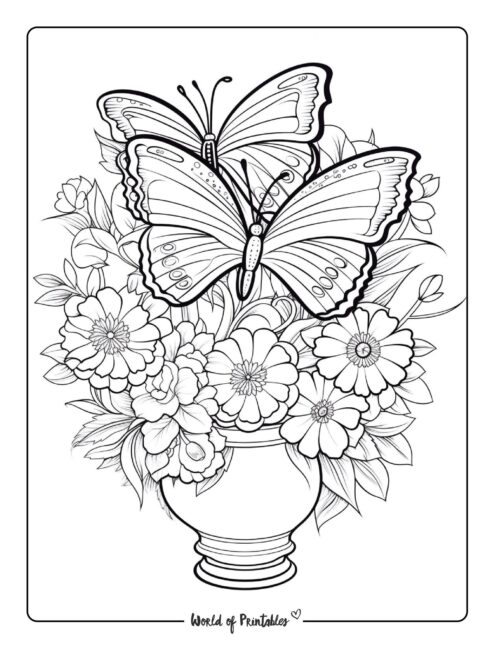 Flower Coloring Page 61