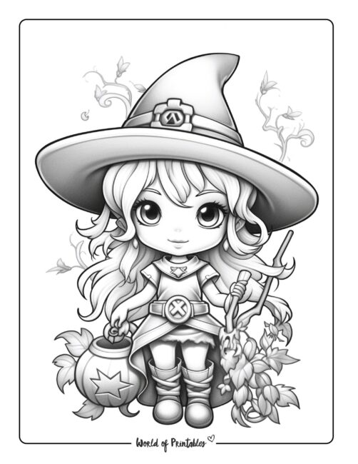 Halloween Coloring Page 11