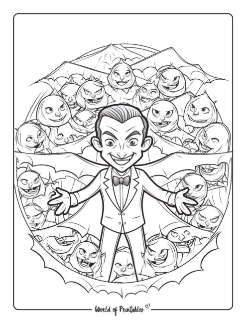 Halloween Coloring Page 112