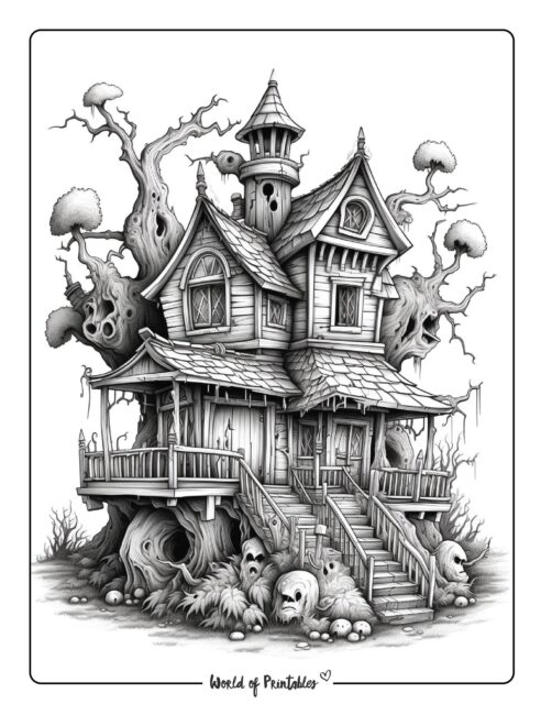 Halloween Coloring Page 119
