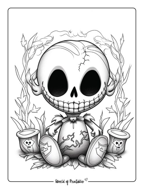 Halloween Coloring Page 12