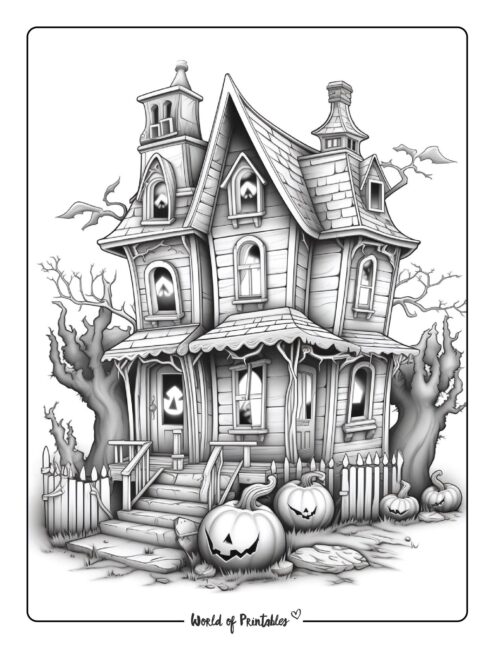 Halloween Coloring Page 120