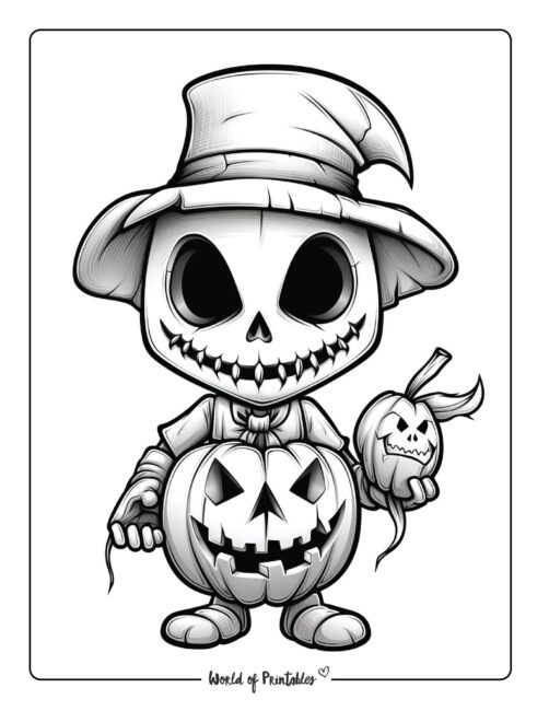 Halloween Coloring Page 144