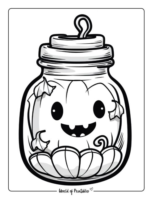 Halloween Coloring Page 22