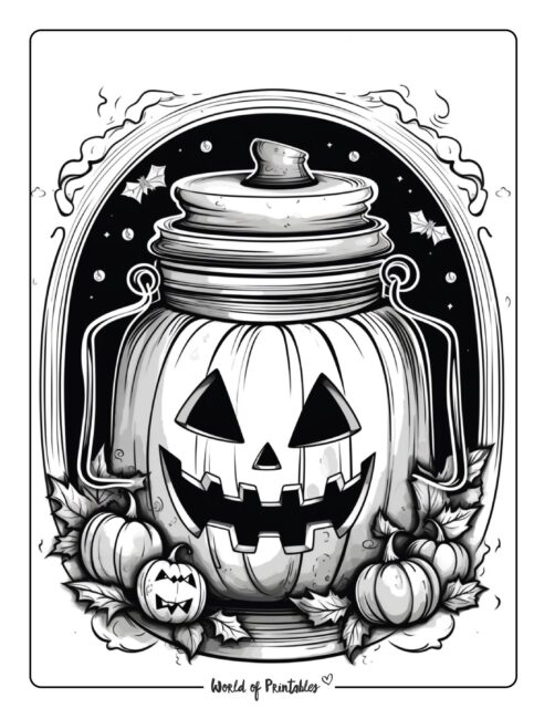 Halloween Coloring Page 23