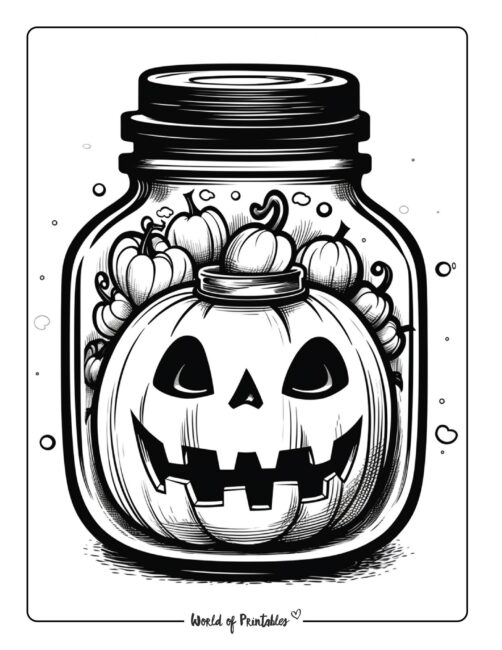 Halloween Coloring Page 24