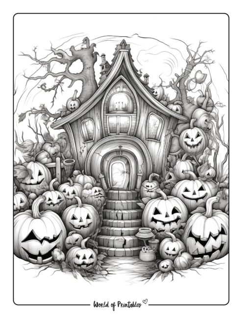 Halloween Coloring Page 38
