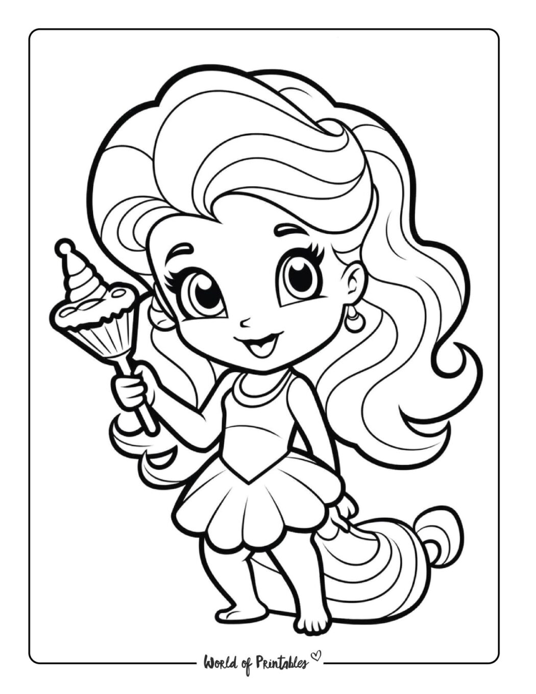 Happy Birthday Coloring Pages - World of Printables