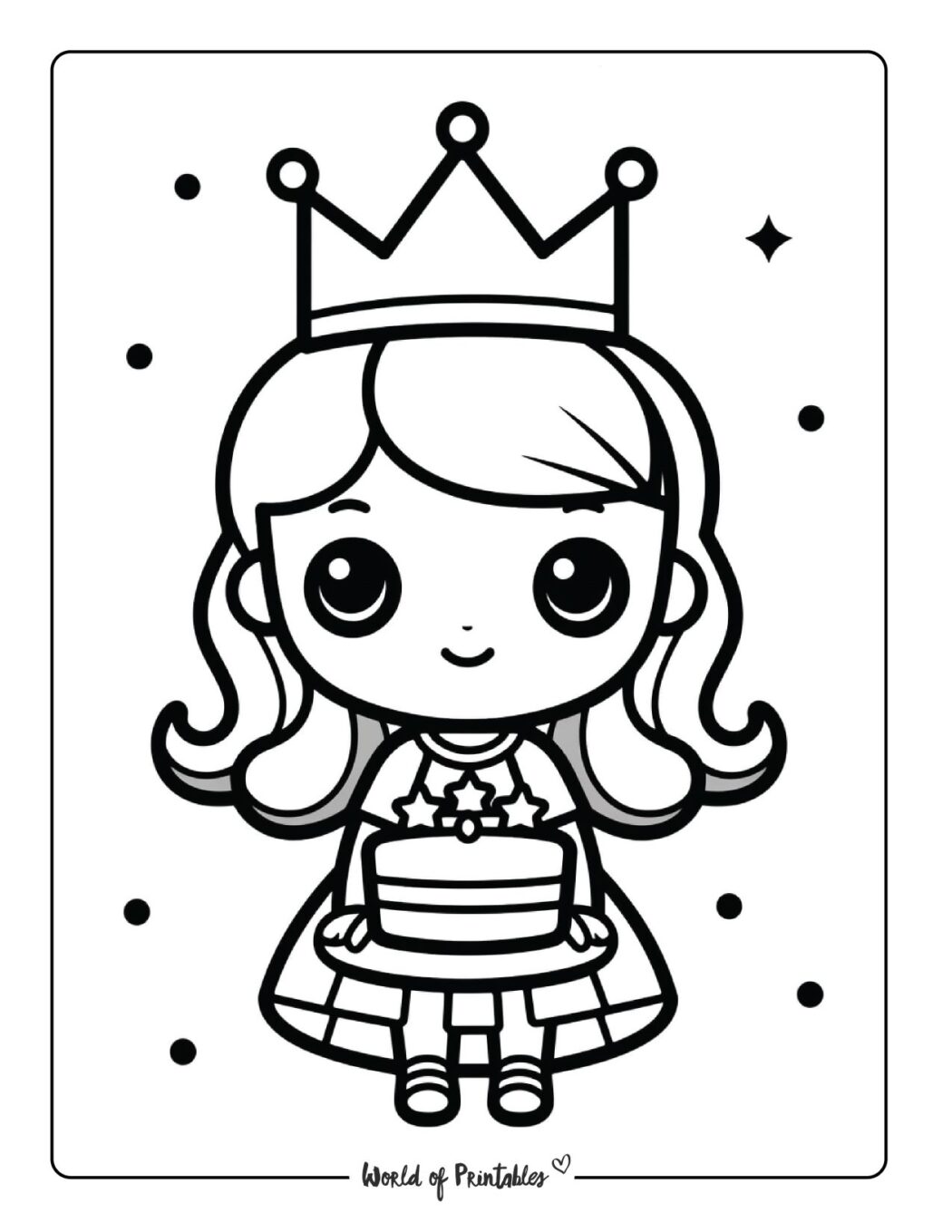 Happy Birthday Coloring Pages - World of Printables