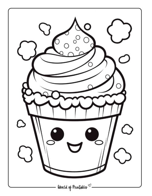 Ice Cream Coloring Page 69
