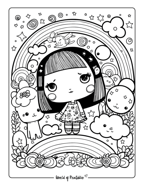 Printable Summer Colouring Pages