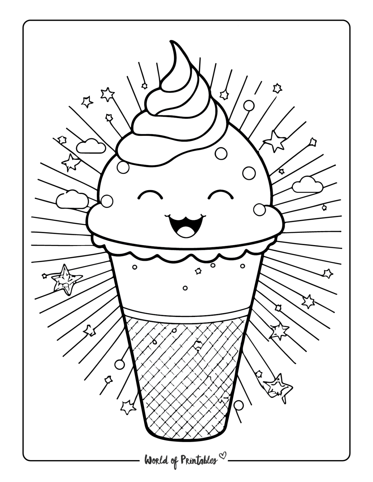 Summer Coloring Pages For Kids & Adults World of Printables