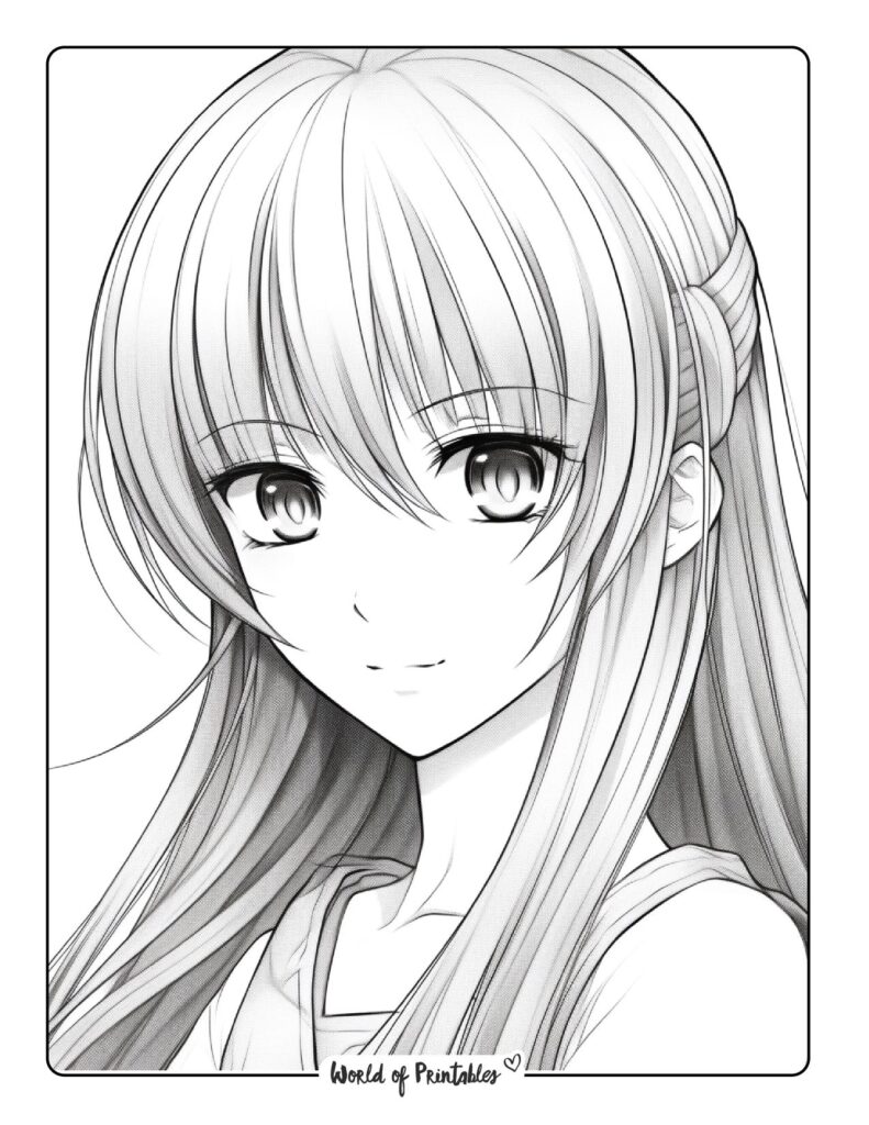 anime coloring pages-35