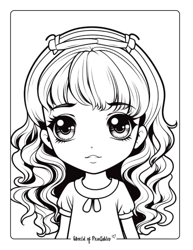 anime coloring pages-45