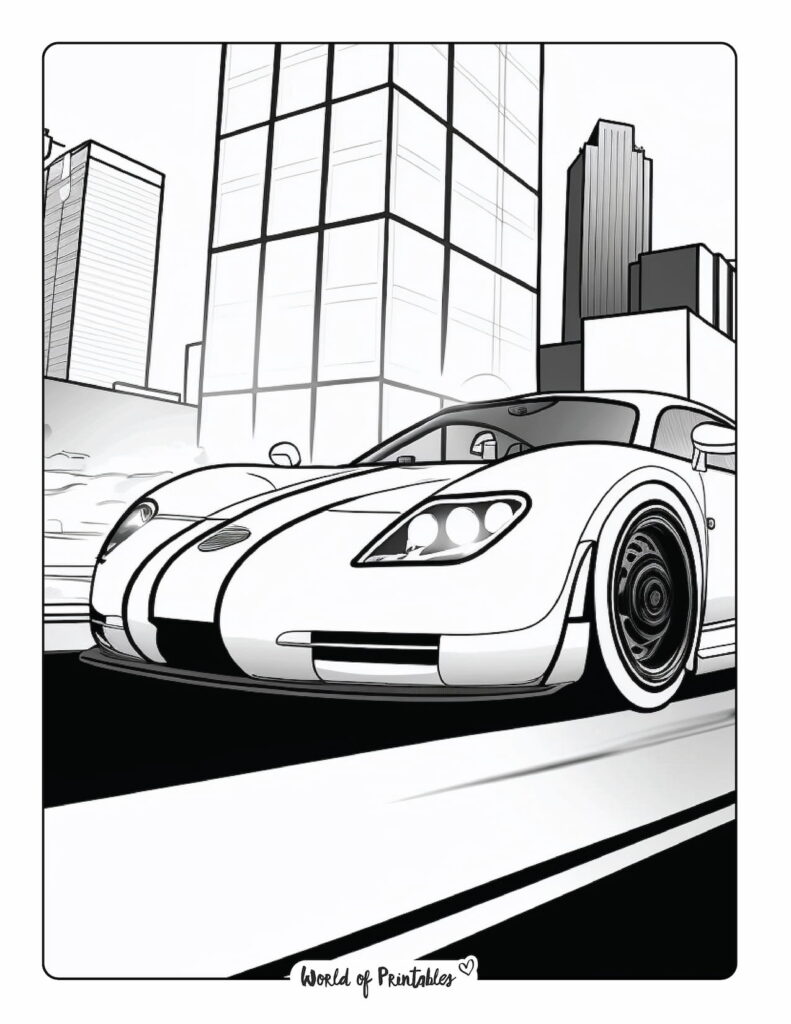 car coloring pages-09