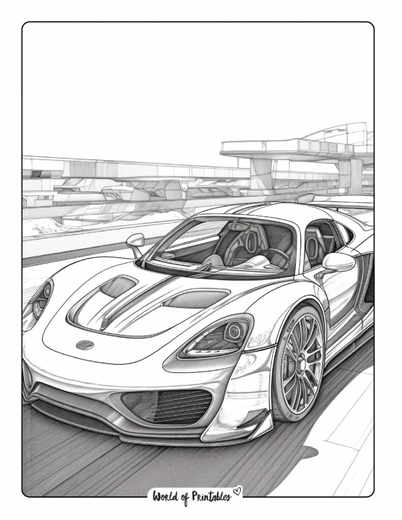 car coloring pages-15