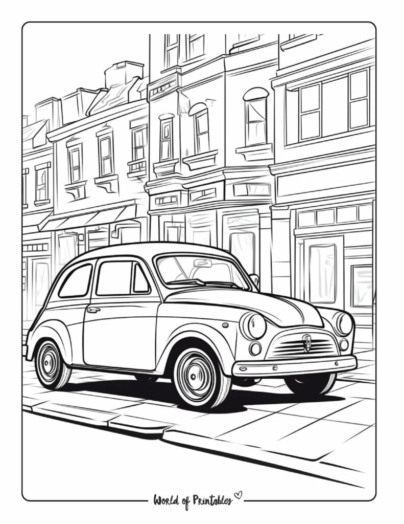 car coloring pages-34