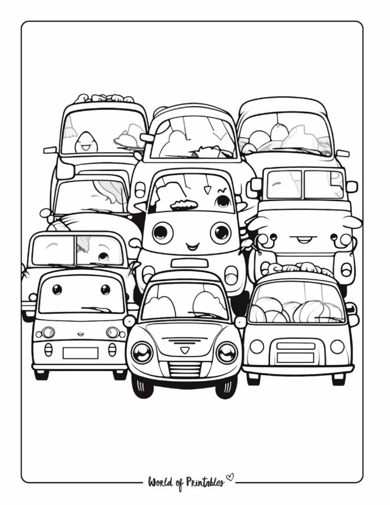 car coloring pages-38