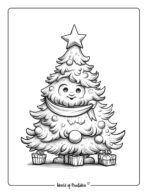 Christmas Tree Coloring Pages - World of Printables