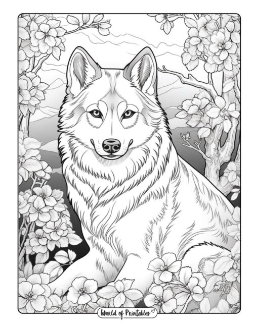 dog coloring page-111