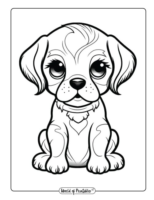dog coloring page-113