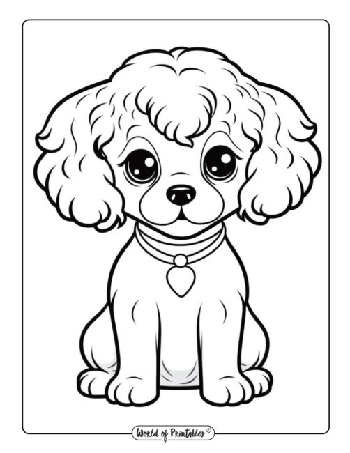 dog coloring page-122
