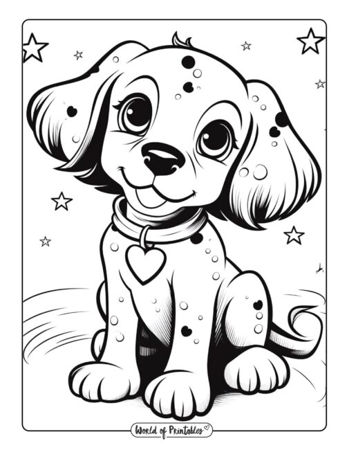 dog coloring page-140