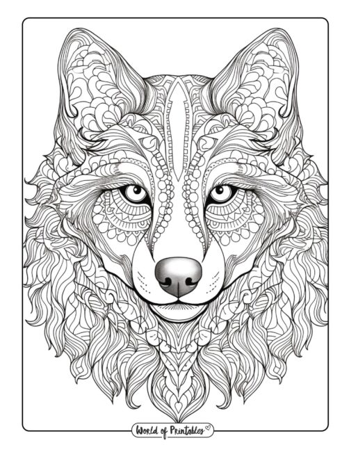 dog coloring page-152