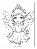 Fairy Coloring Pages For Kids &amp; Adults - World of Printables