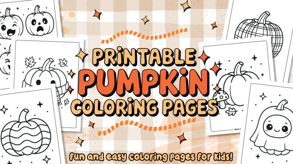 pumpkin coloring pages