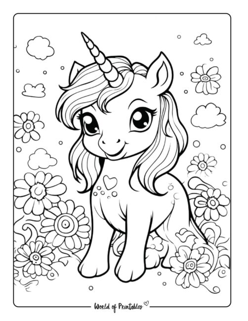 unicorn coloring page-07