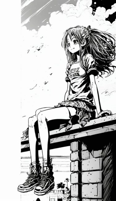 Anime Wallpapers in Manga Style