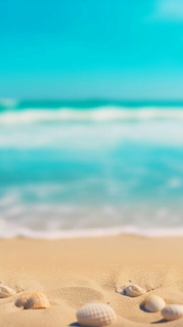 Blurred Beach Background