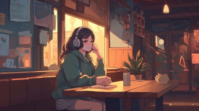 Chill Girl Lofi Background