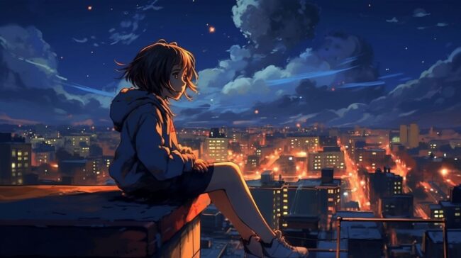City Scape Anime Wallpapers