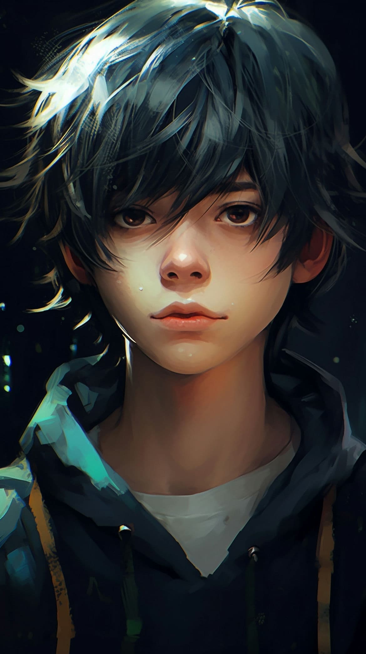 Cute Anime Boy Art Wallpapers - Anime Boy Wallpaper for iPhone