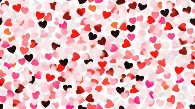 Cute Pattern Heart Background