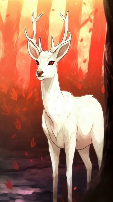 Deer Nature Background